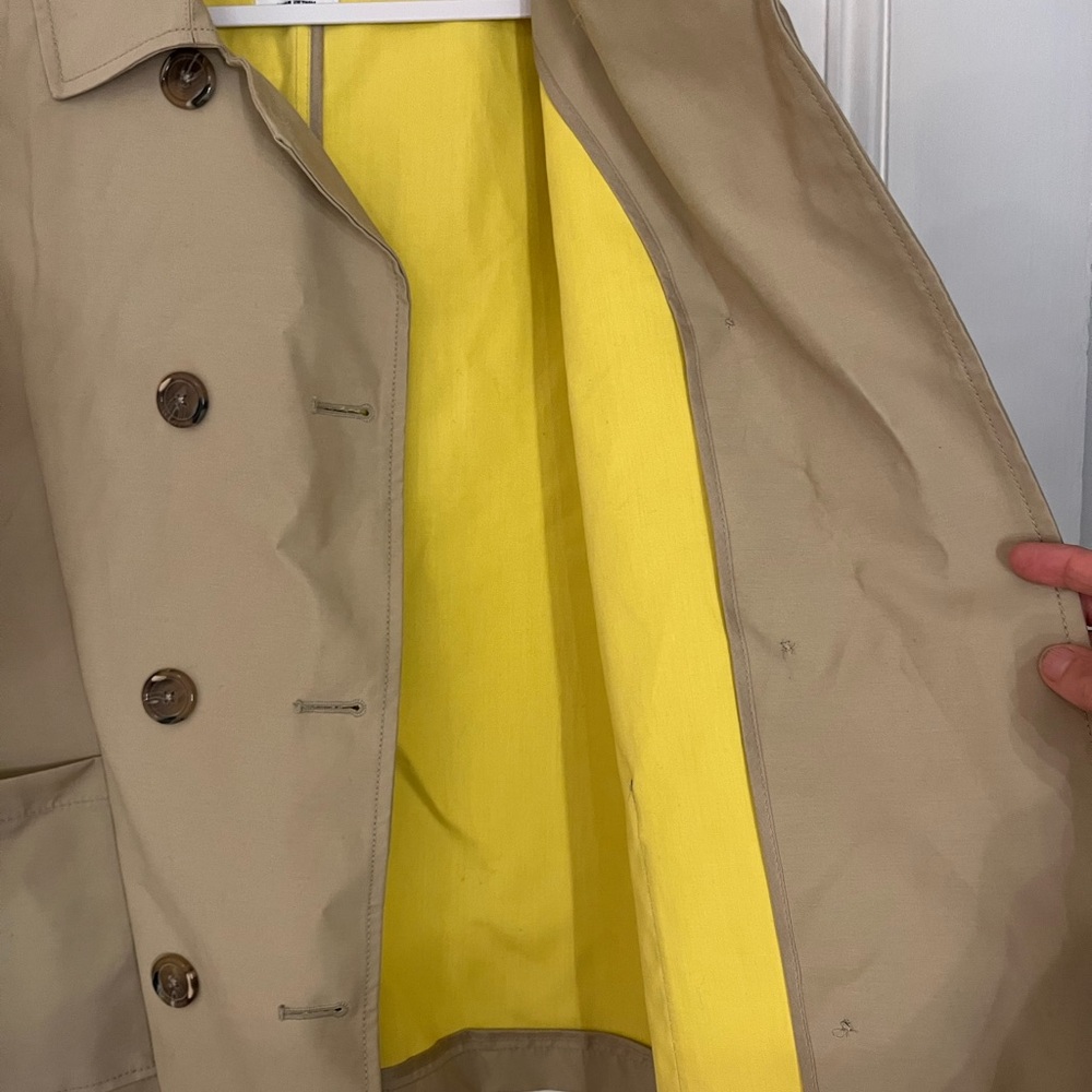 Old Navy Women’s Short Trench Coat Size X-Large NWOT - Picture 3 of 13
